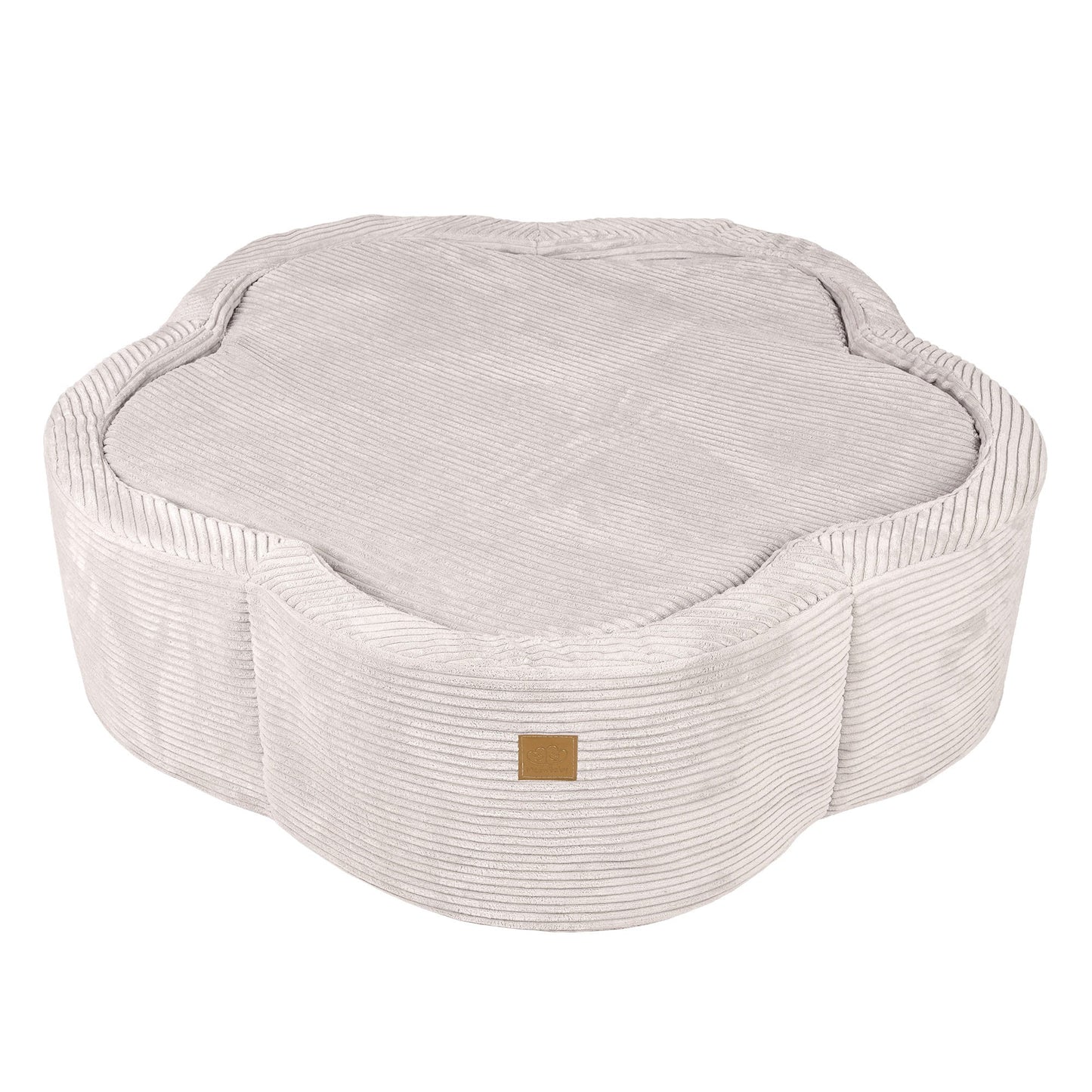 Foam Baby Ball Pit - Aesthetic Ecru Flower