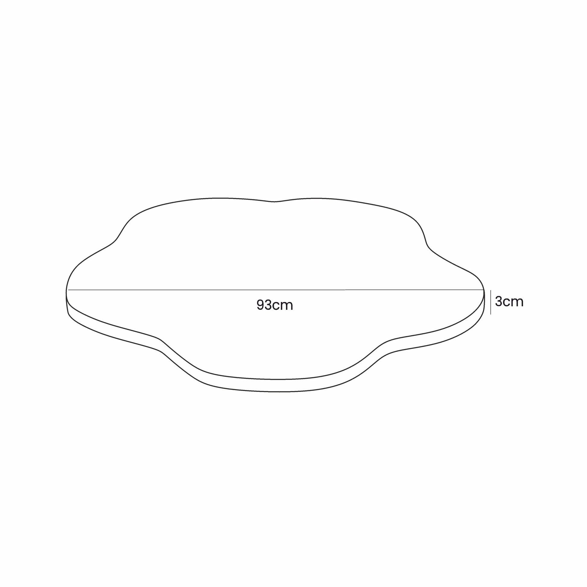 Foam Baby Ball Pit - Aesthetic Turquoise Flower