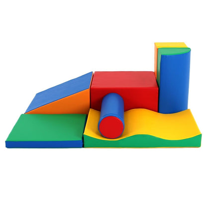 Soft Play 7 Foam Block Set - Multicolor Discoverer