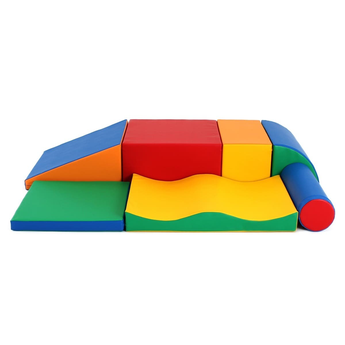Soft Play 7 Foam Block Set - Multicolor Discoverer