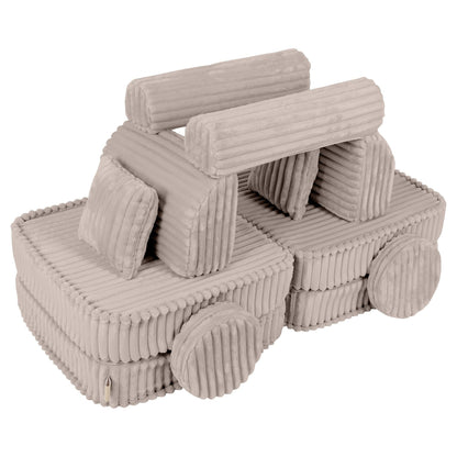 Medium Modular Sofa for Kids - Churros Beige