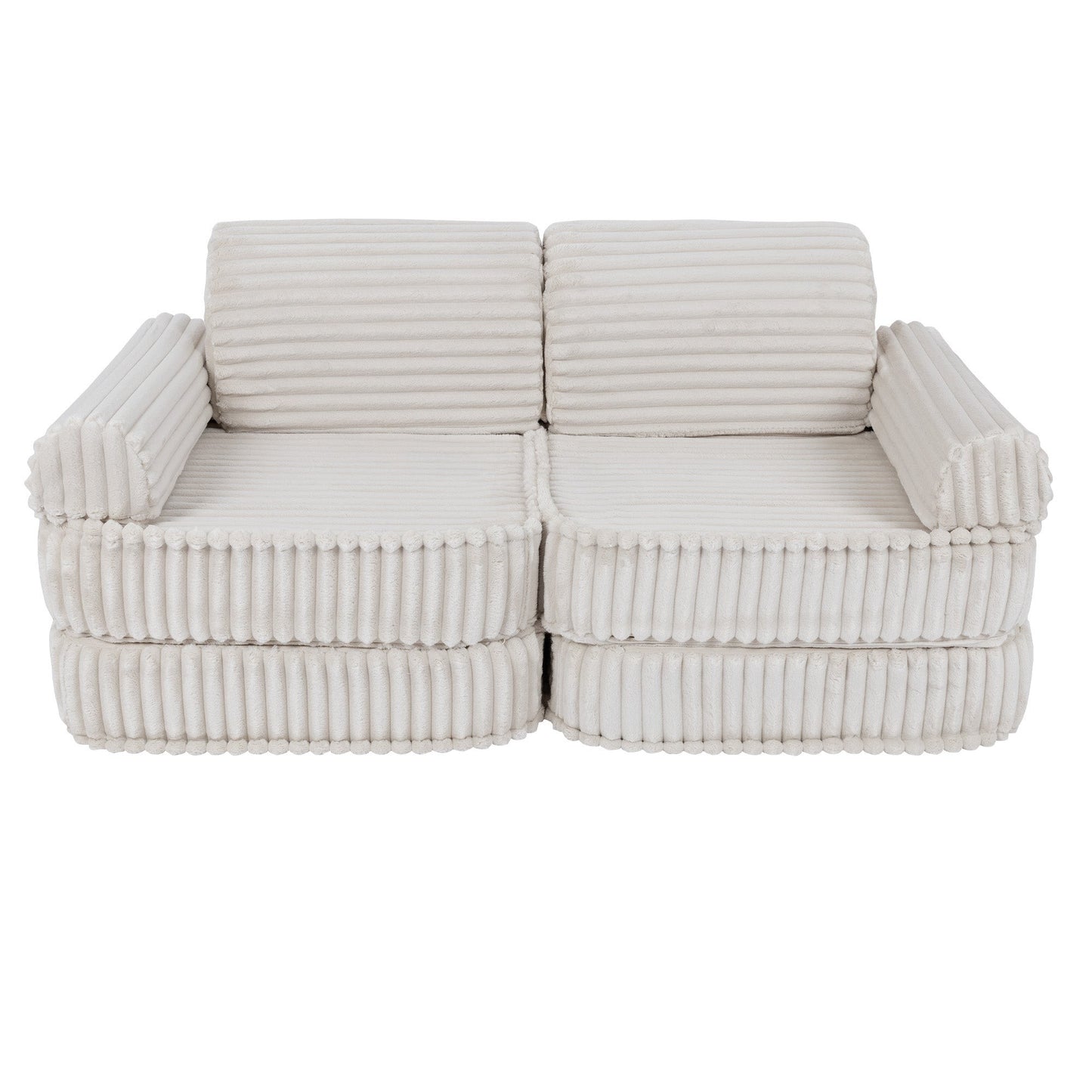 Medium Modular Sofa for Kids - Churros White