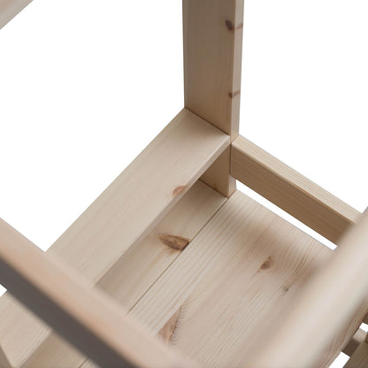 MeowBaby Wooden Kitchen Helper for Children - Natural