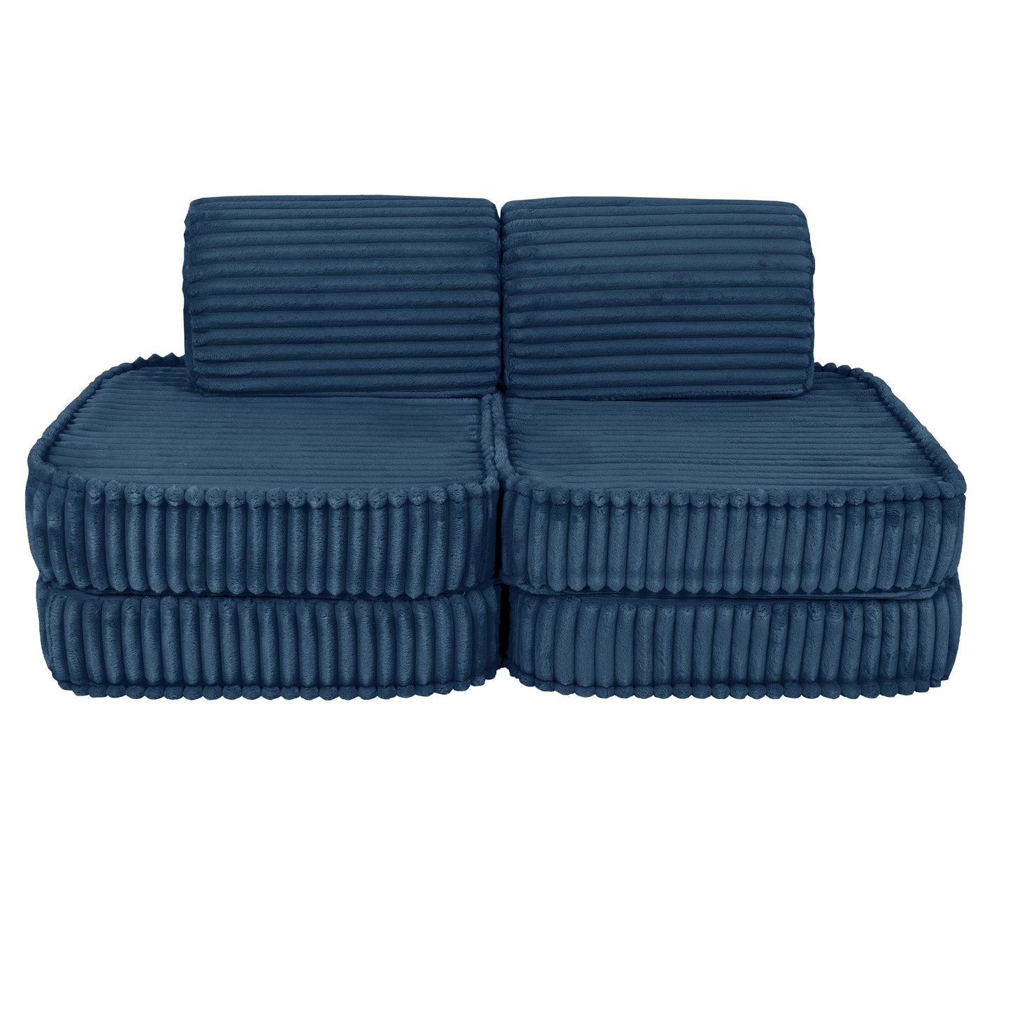 Small Modular Sofa for Kids - Churros Blue
